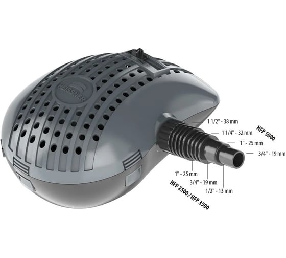 Насос для пруда и ручья Heissner AQUA CRAFT ECO 1100 л/ч P1100E-00 1