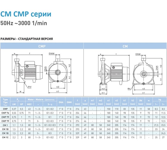 Насос SAER CMP 230V 100548154