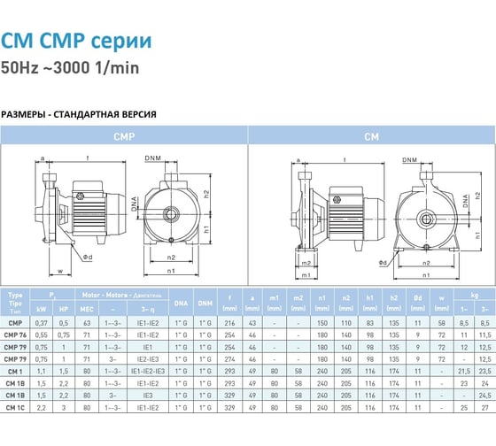 Насос SAER CMP 79 400V 100548162