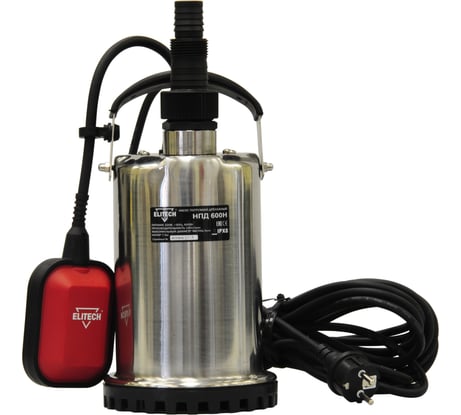 Дренажный насос Elitech НПД 600Н 195707