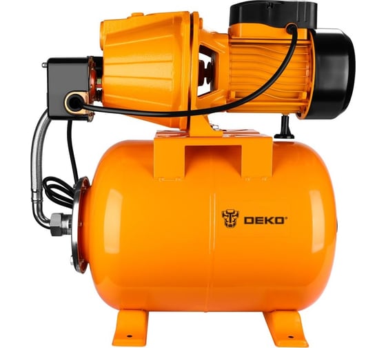 Насосная станция DEKO DKJP1200, 1200 Вт, 70 л/мин, 24л 076-0532