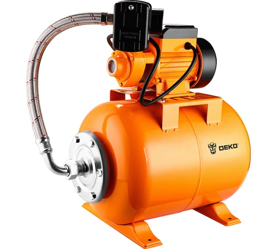 Насосная станция DEKO DKJP450 PLUS, 450 Вт, 45 л/мин, 24 л 076-0530