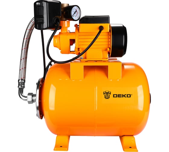 Насосная станция DEKO DKJP600, 600 Вт, 50 л/мин, 24 л 076-0531