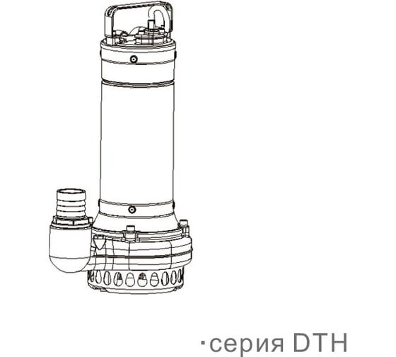 Насос дренажный для горячей воды Aquastrong 1,1кВт H16м Q26м.куб/ч, DHT16-26