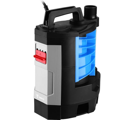 Насос дренажный DEKO DWP-950P PLUS (грязевая, 2 режима, 220В, 950Вт, пластик) 076-0541