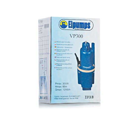 Погружной колодезный насос Elpumps VP300 20m