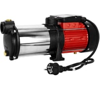 Многоступенчатый центробежный насос Jemix медная обмотка статора, 0.65 кВт, напор 35 м, производительность 90 л/мин, макс. глубина всасывания 8 м, крыльчатка из РРО, подключение 1" ГМН90-35