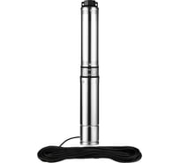 Скважинный насос Jemix Ø 4", кабель 30 м, 550 Вт, макс. напор 55 м, ном. напор 35 м, при 2 куб.м/ч, 8 степеней, крыльчатка пластик, встроенное управление СН 4-2-35