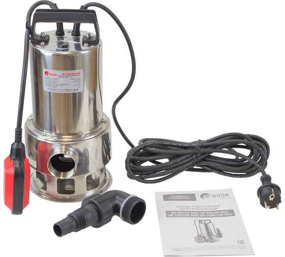 Насос погружной центробежный EDON SP 750/10P PRO 24888