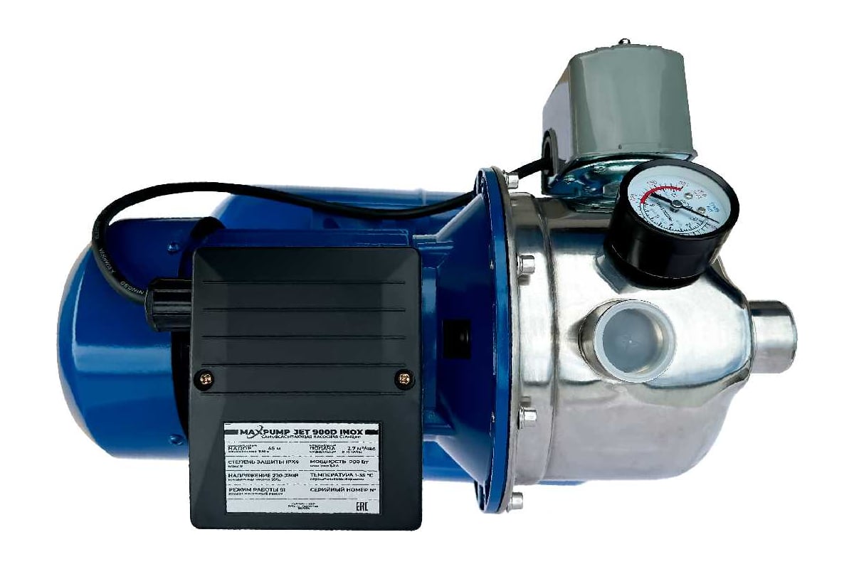 Насосная станция Maxpump JET 900D INOX 24л 2040000001384