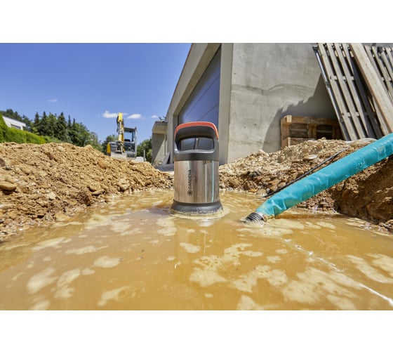 Дренажный насос для грязной и чистой воды Gardena 19500 Aquasensor 09049-20.000.00