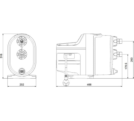 Насос Grundfos SCALA1 3-45 99530405