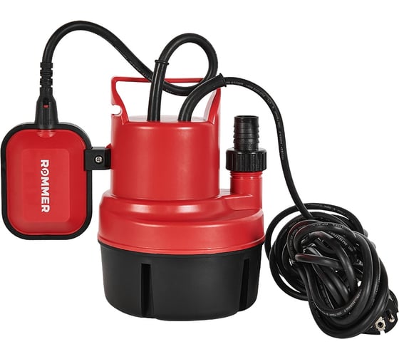 Насос дренажный ROMMER OPTIMA H-6 м, Q-4.5 м3/ч, кабель 10 м RDP-0001-000250 RG00931C8LA9E9
