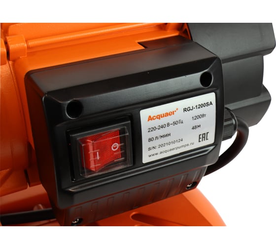 Насосная станция Acquaer RGJ-1200SA 7.5.221
