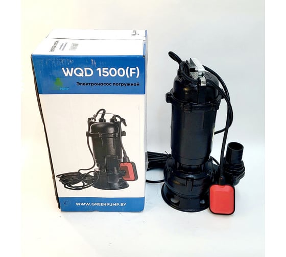 Дренажный насос Greenpump WQD 1500F VALERA с поплавком 230V 15151551