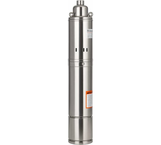 Насос скважинный винтовой Millennium 4″ 370 Вт 105 м 1,9 м³/ч нержавеющий корпус НВ495В(СН4105В)