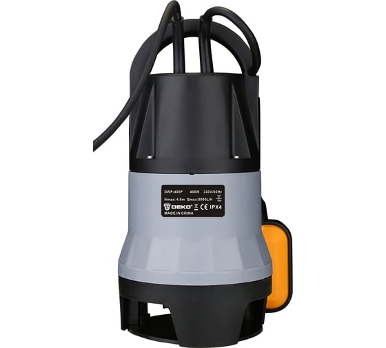 Дренажный насос DEKO DWP-400P 076-0514