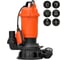 Насос дренажнo-фекальный SKIPER WQ30-PRO (нож WILD CUT, 3000 Вт, 350 л/мин, чугун, попл.выкл) 00-00010874 1