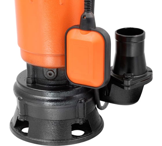 Насос дренажнo-фекальный SKIPER WQ8-1.5X (с измельчителем, 1500 Вт, 250 л/мин, чугун, попл.выкл) 00-00014945