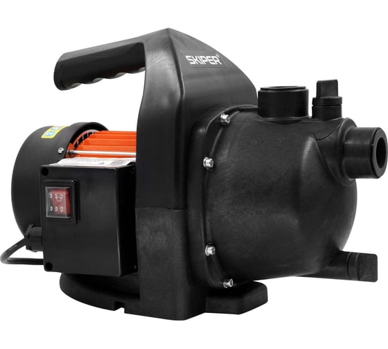 Насос поверхностный садовый SKIPER PG800 (800 Вт, 3000 л/ч, пластик) 00-00010607