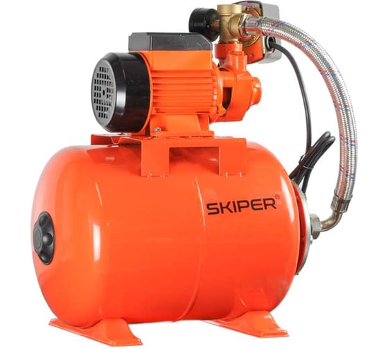 Станция водоснабжения автоматическая SKIPER WS50 (500 Вт, 2200 л/ч, 24 л, чугун) 00-00009282