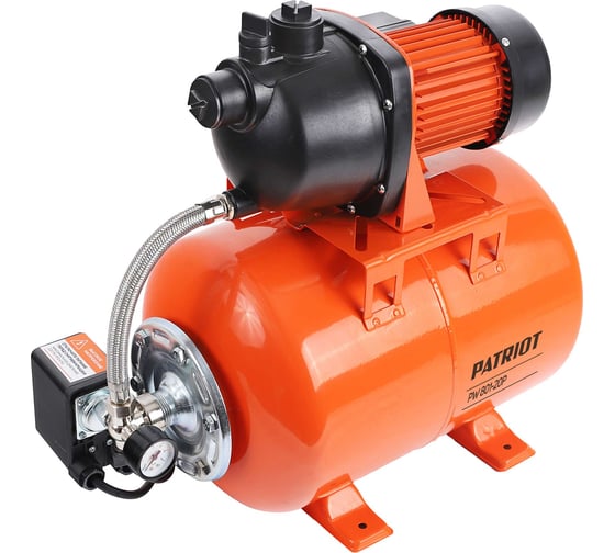 Насосная станция PATRIOT PW 801-20 P, пластик, 20 л, 800 вт. 315302562