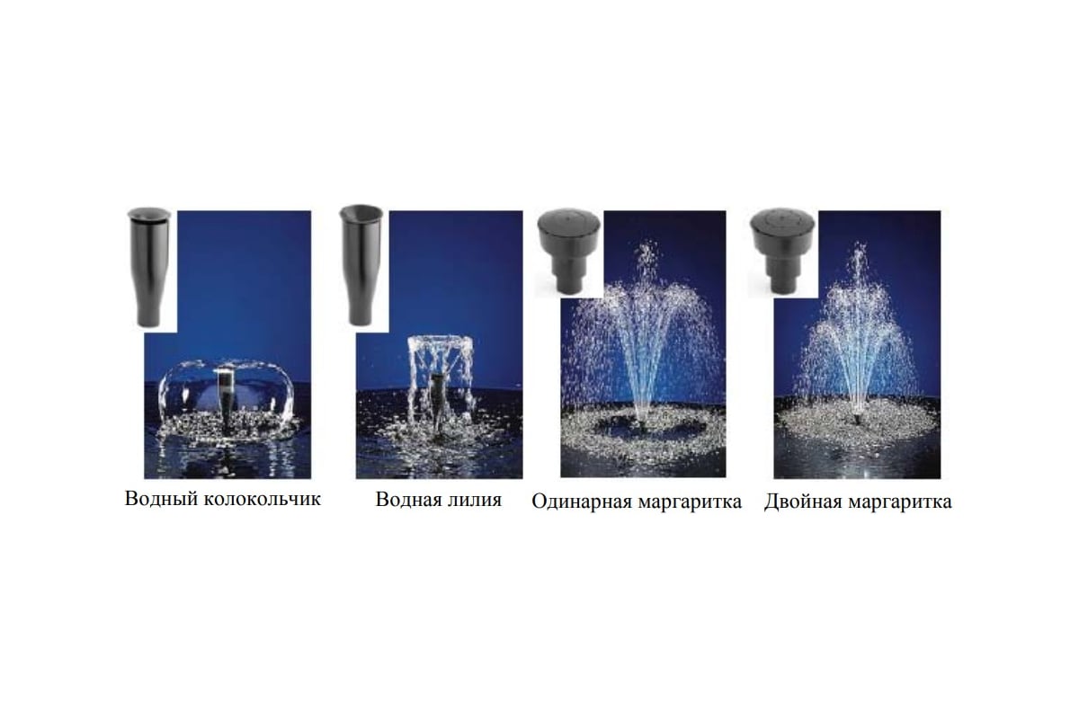 Фонтанный насос с насадками SICCE ULTRA TECH 800 PLH140/GLQ - выгодная ...