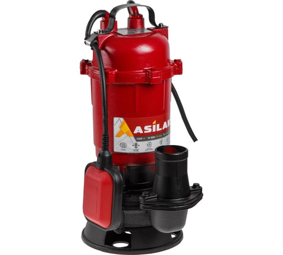 Насос погружной для грязной воды ASILAK SLP-1500 AS4410-1