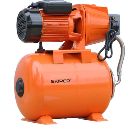 Станция водоснабжения автоматическая SKIPER JET100 (900 Вт, 3100 л/ч, 24 л, чугун) 00-00010887