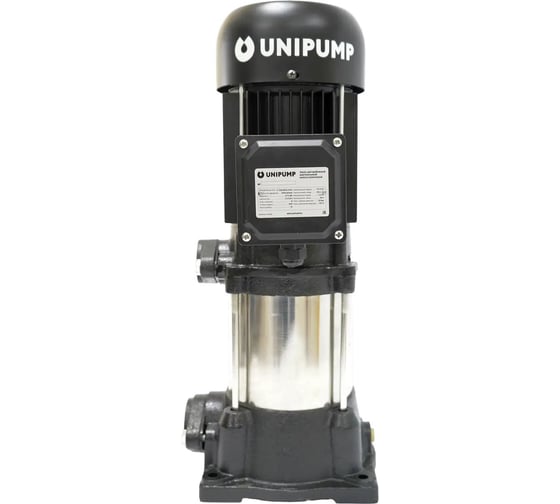 Насос вертикальный многоступенчатый UNIPUMP VM 8-3 (Qном 8м3/ч, Нном 21м, 1,5x 1,25, 1,1кВт) 68619