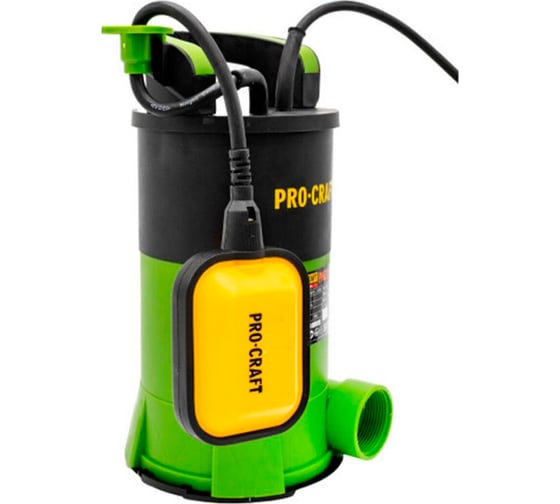 Насос дренажный PROCRAFT 750Вт, 14000л/ч PN27