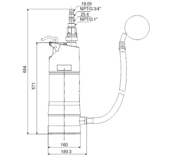 Установка насосная автоматическая Grundfos SBA 3-45 AW 92713101 НС-1516134