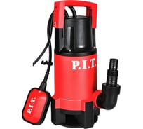 Дренажный электрический насос P.I.T. (900 Вт, грязная вода, напор 10 м, 250 л/мин, удар. пластик) PSW900-W1