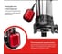 Фекальный насос Hammer NAP1100FD 16000л/ч, высота 8,5м, с ножками для измельчения 641202 2