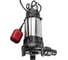 Фекальный насос Hammer NAP1100FD 16000л/ч, высота 8,5м, с ножками для измельчения 641202 10