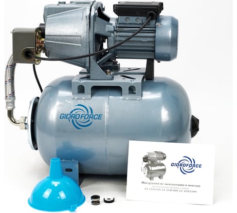 Насосная станция с расширительным баком 24 л GIDRO FORCE ATJET 60S