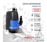 Насос дренажный PROFLINE GSMAX 750 (пластик, встроенный поплавок, 750вт, для грязной воды) УТ-00049593 2