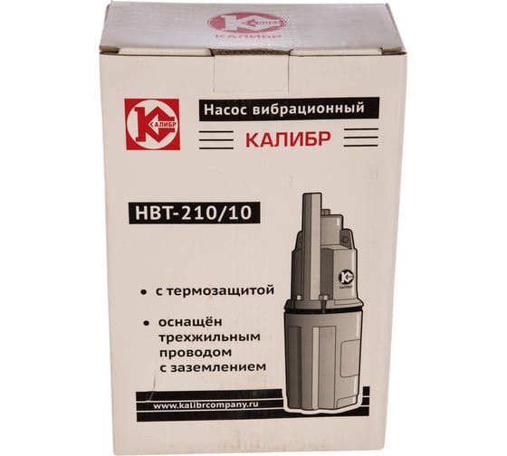 Погружной колодезный электронасос Калибр НВТ-210/10  00000044882