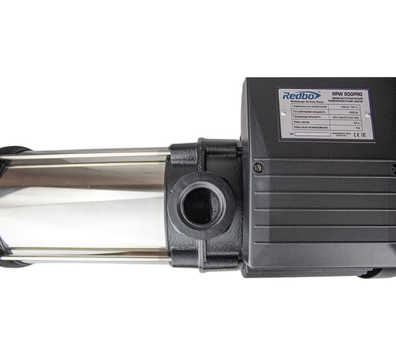 Многоступенчатый поверхностный насос Redbo RPW900PRO (1650 Вт, 5.4 куб.м./час, 8м./64м.) 39262