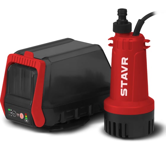 Насос для емкостей и бочек Ставр STAVR SSP 18-20, 33 л/мин, 18V UNI-M, (без АКБ и ЗУ) 9060900016 1