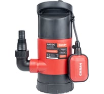 Насос дренажный СИЛАЧ НД 1000/9П мультиступенчатый 1000Вт, макс производительность, 260л/мин, макс высота подъема 9м, макс раз 35 мм 023906