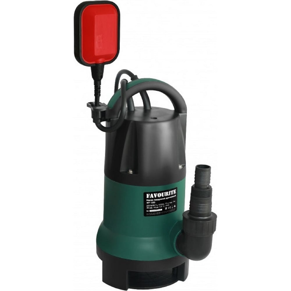 Погружной дренажный насос для грязной воды FAVOURITE WP 1200 - выгодная ...