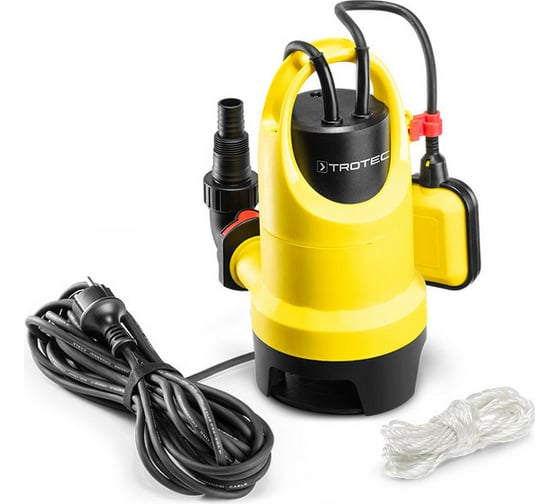 Погружной насос для сточных вод TROTEC TWP4036E 4610000016 1