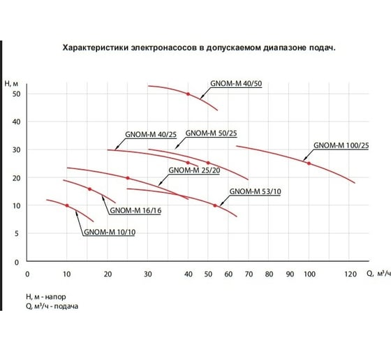 Насос ESQ ГНОМ-М 10-6-50/0.55-220 02.31.216200