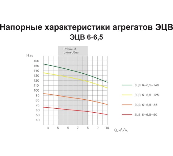 Насос ESQ ЭЦВ 6-6.5-140 02.06.215187