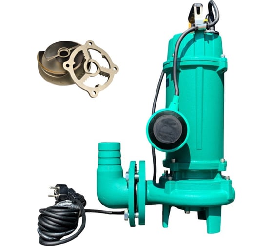 Насос канализационный Shimge WQ-QG 50WQD1.5QG (1х220В; 1,50кВт) 10040400065