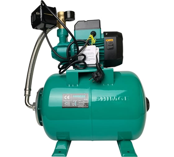 Установка насосная повышения давления  QB 60G1 +24L (1х220В; 0,37кВт) SHIMGE 10140100118