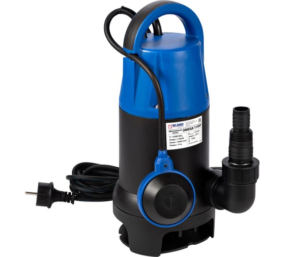 Насос погружной Беламос Omega 110 SP, кабель 10м, 110SP