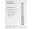 Насос скважинный центробежный PROFLINE STANDART-2.5SD 2-30, 600 Вт, 41 л/мин, H-45 м, каб. 15 м, УТ-00053709 3
