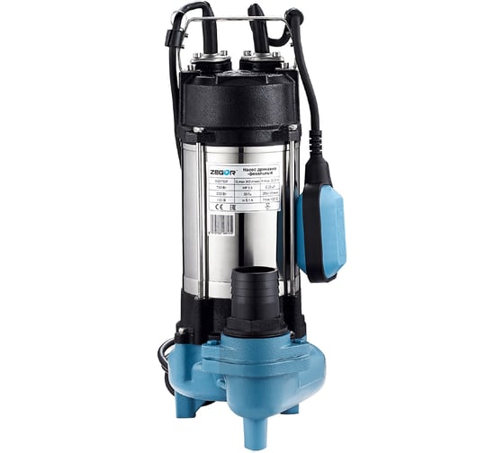 Насос погружной дренажный Zegor 250 Вт, 5 м WQV250F